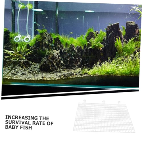 KESYOO Fish Tank Divider Plate Plastic Mesh Separator for Betta Fish Aquarium Cover Reptile Tank Aquarium Screen