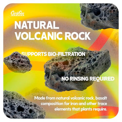 CaribSea Eco-Complete Planted Aquarium Substrate - 20 lbs - Black Nutrient-Rich Gravel for Freshwater Planted Tanks - Promotes Healthy Plant Growth & Water Stability - color: Black, size: 20 POUNDS