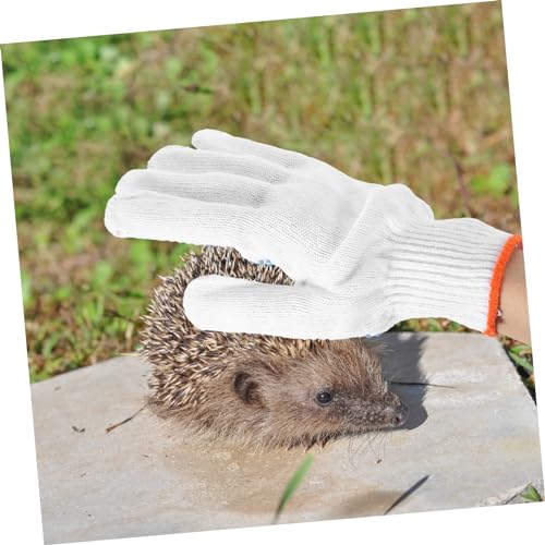 Bite-resistant Animal Handling Gloves Thicken Protection Gloves for Dog Cat and Reptile Care Scratch and Cut Resistant Random Color Pair