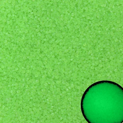 10000pcs 3-5mm Green Glow Rocks Gardening Luminous Glow Stones Glow Pebbles Decorative Sand for Succulent,Fish Tank Aquarium - style: Green