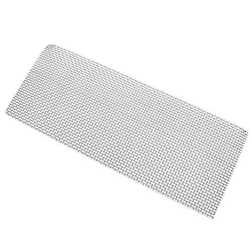 Wire Mesh Pad 5PCS 8 x 20cm / 3.15 x 7.87inch Aquarium Fish Tank Plants Stainless Steel Wire Mesh Pads Moss Nets