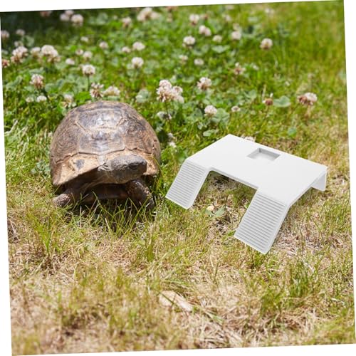 DECHOUS Turtle Basking Platform Suction Cup Floating Reptile Climbing Terrace for Turtle Tank Adjustable Basking Area and Frogs Easy to Install