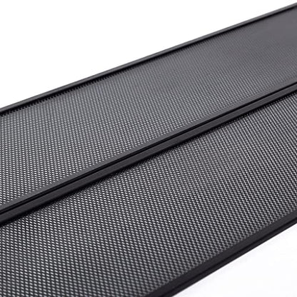 Habistat Mesh Panel Inserts Set of 2 for 24" Tall Terrariums – Black Mesh Terrarium Inserts for Increased Air Flow, Lightweight Reptile Tank Accessories and Vivarium Supplies for Indoor Enclosures