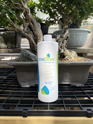 OneDose Tap Water Conditioner for Plants, Removes Chlorine and Chloramines, Stabilizes pH to 5.6-6.4, Makes Healthy Roots