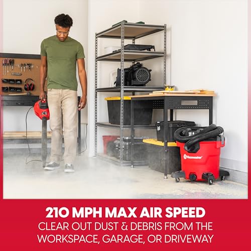 Vacmaster VBVCM1211 1101 12-Gal 6 Peak HP Wet/Dry Vac w. Detachable Blower - size: 12-Gallon