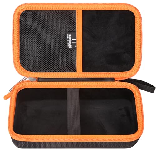 Tourmate Hard Case for TempPro TP30/TP450 Infrared Thermometer Gun | Compact Travel Storage, Shockproof EVA Shell, Fits Laser Thermometer (Black, Case Only)