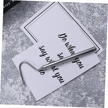 2pcs Stainless Steel Telescoping Reptile Hook Durable Snake Catching Tool for Safe Handling of Snakes and Reptiles Easy to Carry and Store for Maximum Grip