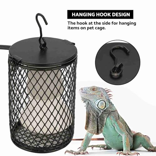 100W Infrared Ceramic Heat Emitter Bulb Lamp for Reptile Brooder Turtle Snake Lizard Pet Cage Heating (US Standard 110-120V 100W) - color: Black