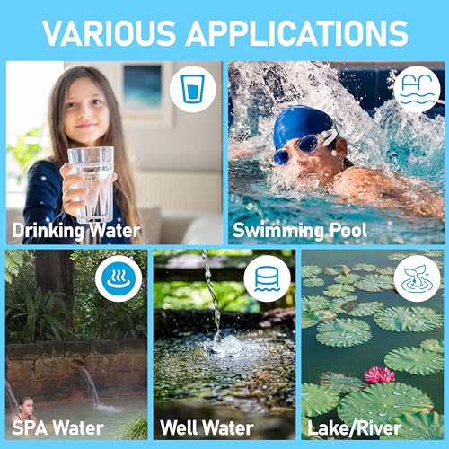 4 Pack E. Coli & Coliform Bacteria Water Test Kit - EPA Approved Water Quality Test for Well, Tap, Pool, Lake, and Drinking Water
