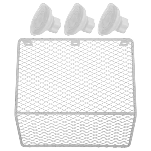 Heavy Duty Metal Basking Platform for Turtles with Suction Cups, Easy Cleaning and Weather Resistant Reptile Tank Accessory for Outdoor and Turtle Tank Use, Size 23.5x20.3x6.5cm