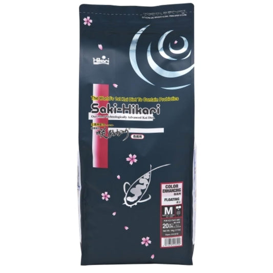 Hikari Saki Color Enhancing Diet 11 lb, Medium Pellet