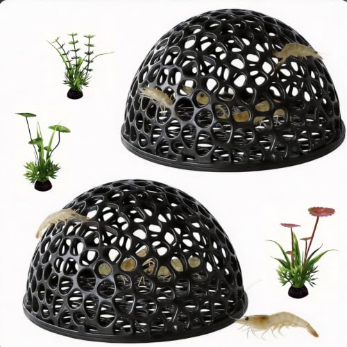 5-piece Aquarium Shrimp Tank Set with Tunnels and Caves for Shrimp Hiding