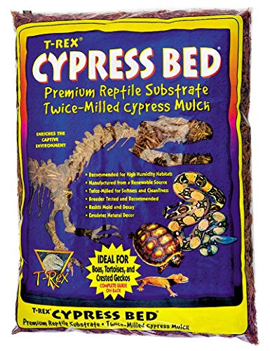T-Rex Reptile Terrarium Substrate - Cypress Bed (8qt) - size: 8qt