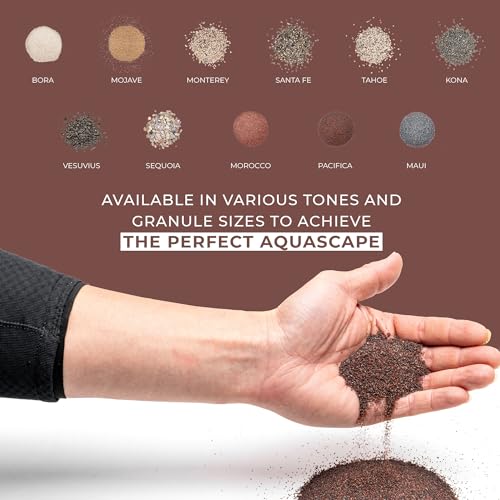Ultum Nature Systems Controsand Pacifica Gravel (3L) - Small Pebbles for Fish Tank - Planted Aquarium Rocks - Fish Tank Substrate - Aquarium Pebbles - Versatile Fish Tank Stones - size: 3L