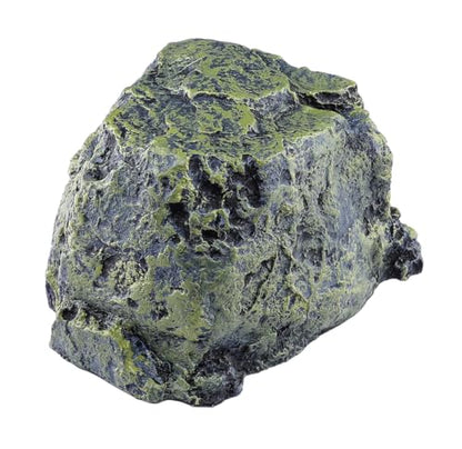 Reptile Cave Climb Hideout Hideaway – Stone Cave Shelter Hiding, Decorative Resin for Aquariums & Terrariums. Ideal for Amphibians,Lizards,Snakes,Bearded Dragons,Geckos,Scorpions,Frogs... Large Size - style: StyleC-Green(Medium Size)