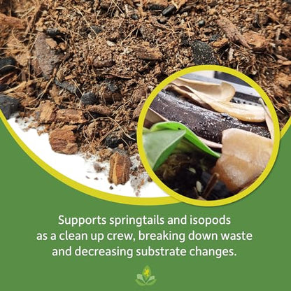 Josh's Frogs BioBedding PAC-MAN Bioactive Substrate (10 Quart) - size: 10 Quart