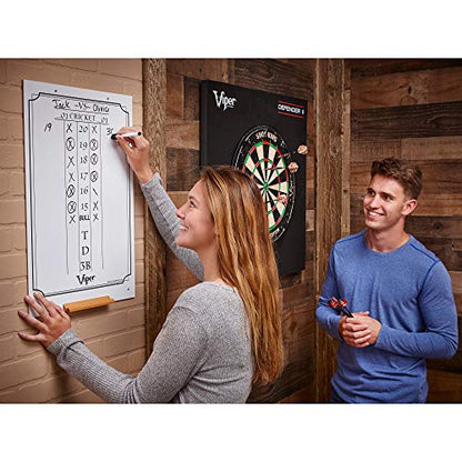 Viper Dry Erase Scoreboard, Cricket and 01 Dart Games, White - style: Large (23.5" H x 15.5" W)