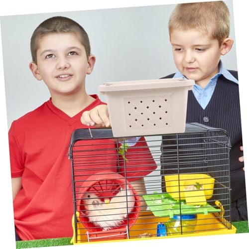 BESPORTBLE 2pcs Portable Small Animal Carriers Hamster Cage Bag for Travel Reptile Bird Guinea Pig