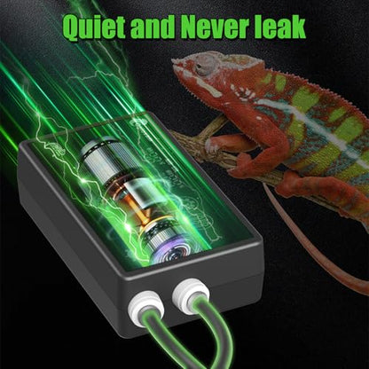 Fenocran Automatic Reptile Mister System, Reptile Humidifiers Smart Misting System