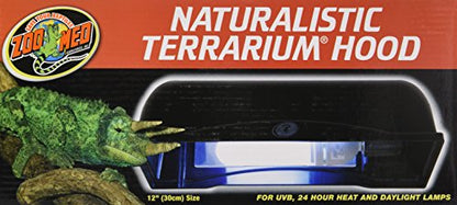 Zoo Med Naturalistic Terrarium Hood, 12-Inch (Pack of 6) - size: 12 INCH (Pack of 6)