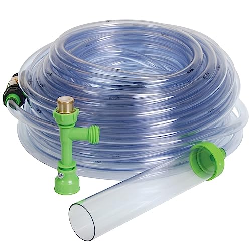 Python No Spill Clean and Fill Aquarium Maintenance System, Gravel Cleaner and Water Changer, 100 Foot