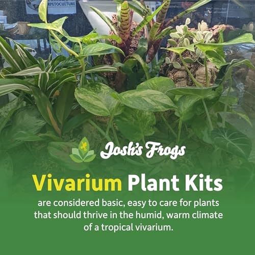 Josh's Frogs 40 Gallon Tropical Vivarium Plant Kit - size: 40 Gallon