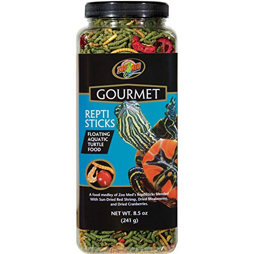 Zoo Med Gourmet Reptisticks For Aquatic Turtles, 8.5 oz