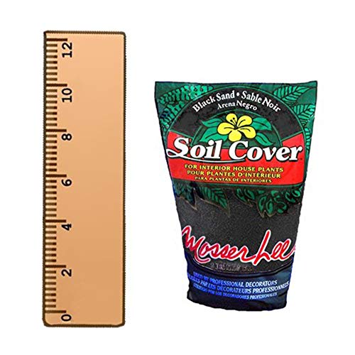 Mosser Lee ML1112 Black Sand Soil Cover, 5 lb. - size: No Size