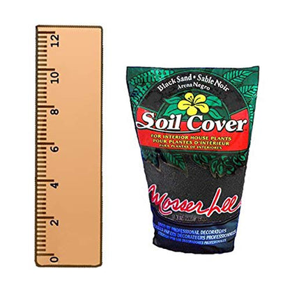 Mosser Lee ML1112 Black Sand Soil Cover, 5 lb. - size: No Size