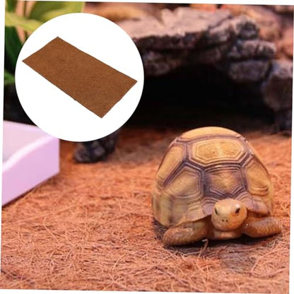 Coconut Fibre Reptile Carpet Tortoise Carpet Mat Moisturizing Pad for Bearded Dragon Tank