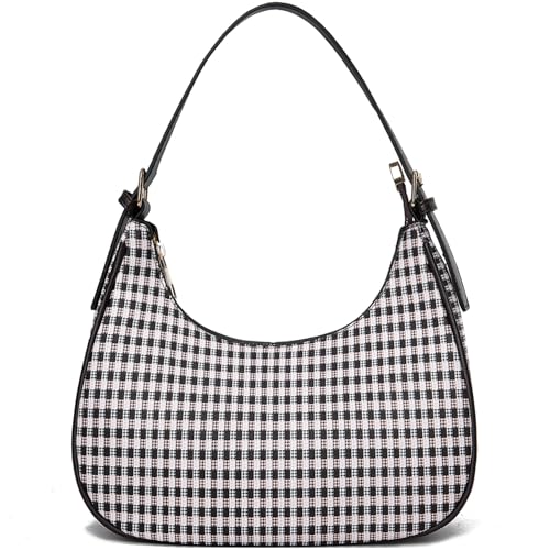 Small Tote Shoulder Bags Purses for Women Retro Classic Crossbody Bags Cute Clutch Purse and Handbag - color: 0-4-gz Coffee White