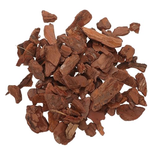 1bag Natural Reptile Bark Bedding Cork Bark Chips for Reptile Tank Decor Terrarium Substrate Lizard Bedding Chips Tree Decor for