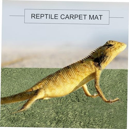 TEHAUX 2pcs Reptile Carpet Sphagnum Moss Lizard Tank Accessories Crested Gecko Supplies Reptile Supplies Terrarium Liner Bedding