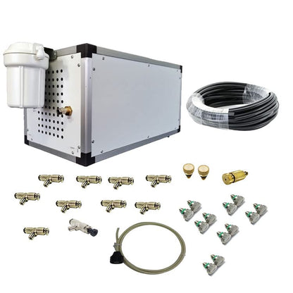 High Pressure Misting system 1500 PSI - Flexible (80 Feet - 30 Nozzles (Requires Larger Pump)) - size: 80 Feet - 30 Nozzles (Requires Larger Pump)