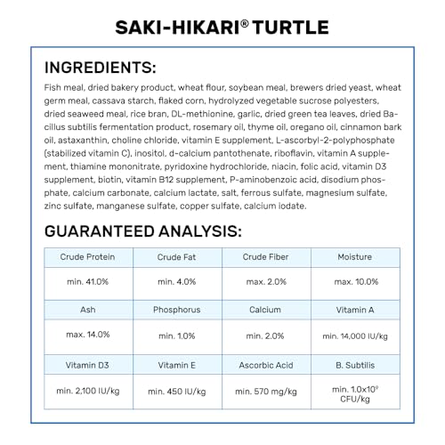 Hikari 43622.0 Aquatic Turtle Probiotic Diet, One Size - size: 1.58 Ounce (Pack of 1)