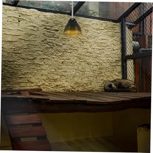 Heat Lamp Guard Anti-Scald Dome Light Cover with Mesh Cover Reptile Heat Lamp Shade for Breeding Boxes Terrarium Habitat Turtle and Lizard Safety Use 5.59 X 5.59 X 4.13 in
