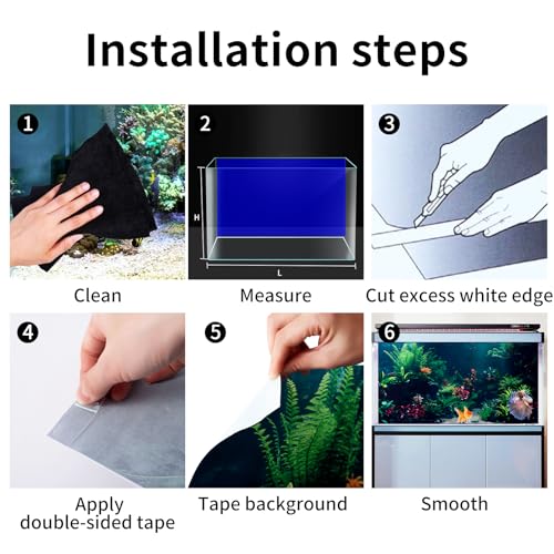 3 Pack Aquarium Background, 36x18 inch Polyester Aquarium Background | Cloth Fish Tank Background, Undersea Corals Sunshines & Rock Aquatic Plants, Backgrounds for Fish Tank - size: 36x18 Inch