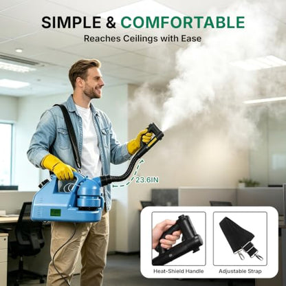 SWANSOFT 7L(1.85 Gallon) ULV Fogger Machine, Electric Atomizer Sprayer, Portable Foggers Machine for Home Indoor