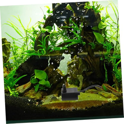 Small Submersible Water Mover for Fish Tank Quiet USB Mini Aquarium Fountain Motor Durable Material with Smooth Surface Safe for Circulation and Water Transfer