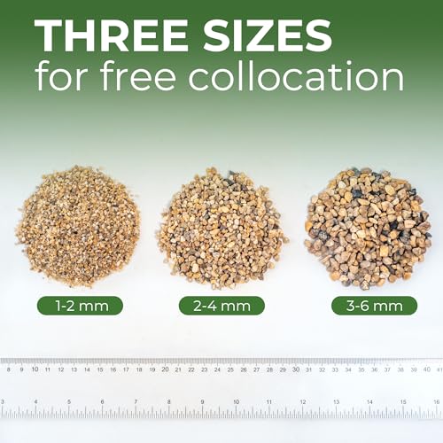 5 lbs Aquarium Gravel, 1-2mm Fish Tank Gravel, Premium Gravel and Substrate for Aquariums, Fish Tanks and Terrariums - size: 1-2mm