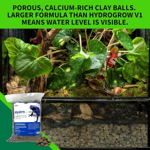 The Bio Dude HydroGrow V2 18 quarts Drainage Layer for Tropical bioactive terrariums, Reptile habitats, hydroponics, aquaculture and Soil Aeration