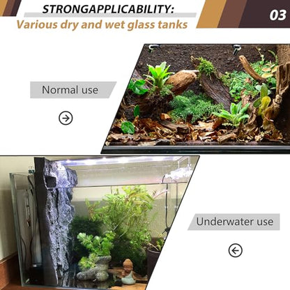 23.6x17.7in Rock Terrarium Background,3D Reptile Tank Background Board,Amphibian Stereo Backdrop Wall,Lizard Snake Gecko Spider Turtle Fish pet silo Background Decorative Panel(Yellow) - color: yellow-23.6"* 11.8"（1pcs）