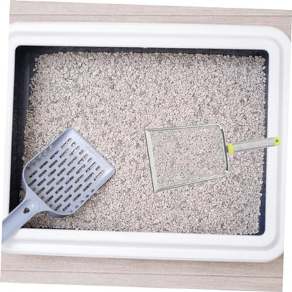 KESYOO Stainless Steel Cat Litter Scoop Litter Shovel for Easy Cleanup Lightweight Design Wide Mouth for Pet Waste for Cat Owners and Reptile Terrariums