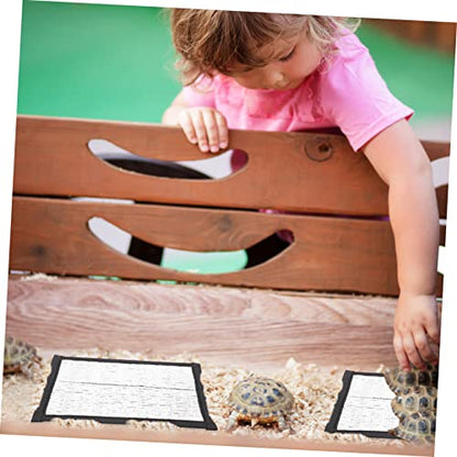 3sets Multifunctional Insulation Pad Reptile Basking Platform Heat Pad for Snakes Lizards 3pcs*3