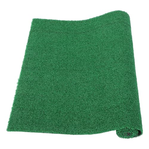 Abaodam Realistic Grass Mat for Turtle Basking Platform Durable Artificial Turf for Aquatic Terrariums Lightweight Lawn Carpet for Reptile Ramps and Fish Tanks, 39.3X19.6in