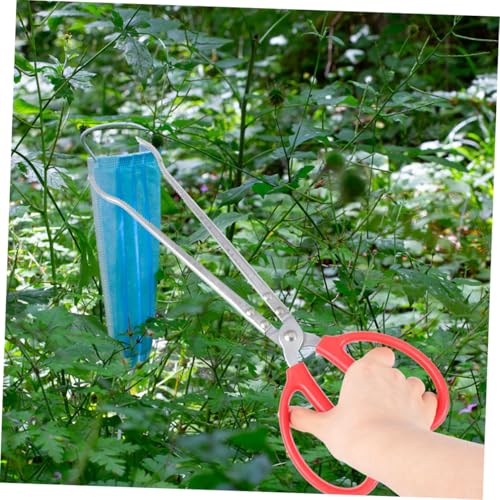 LIOOBO Reptile Feeding Tongs Snake Catching Tools Stainless Steel Reptile Tweezers Long Tweezers for Terrarium