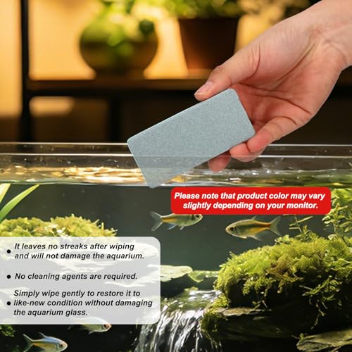 Aquarium Cleaning Tools Kit, Includes 4 Double Sided Sponge Scrubbers 2 Suction Cleaner Brushes & Water Pump Brush for Fish Tank Cleaning & Maintenance - style: 7pcs Cleaning Tools Kit