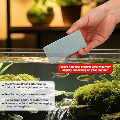 Aquarium Cleaning Tools Kit, Includes 4 Double Sided Sponge Scrubbers 2 Suction Cleaner Brushes & Water Pump Brush for Fish Tank Cleaning & Maintenance - style: 7pcs Cleaning Tools Kit