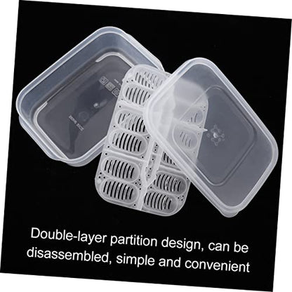 Reptile Incubation Hatchery Box Transparent Incubator for Geckos Snakes and Lizards Lightweight and Easy to Clean Hatching Container for Breeding Reptiles