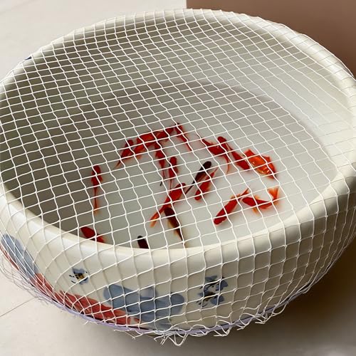Aquarium Escape Proof Net, Nylon Material,Anti-Jumping Fish Tank Net,Circular Mesh Lid for Terrarium, Cover for Fish - color: diameter 80cm/31.5inch
